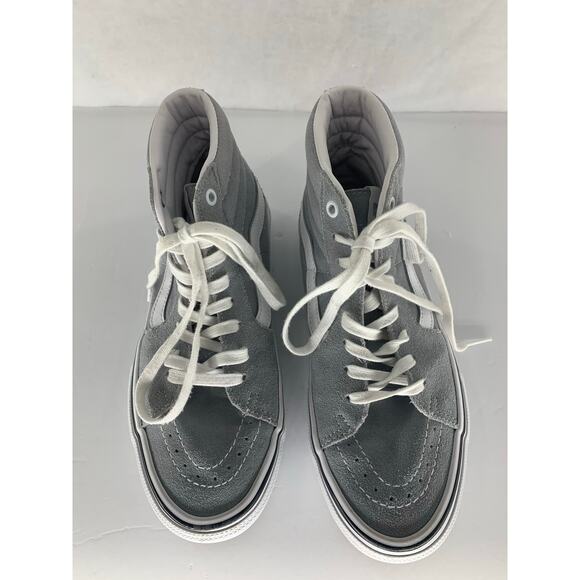 Vans SK8-Hi Gray High-Top Sneakers Size 7.5 Men - Picture 8 of 13